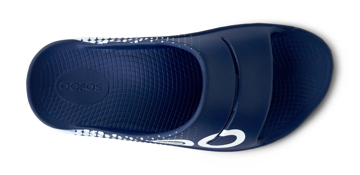 Women's OOahh Sport Slide Sandal - Navy Matrix (SALE)